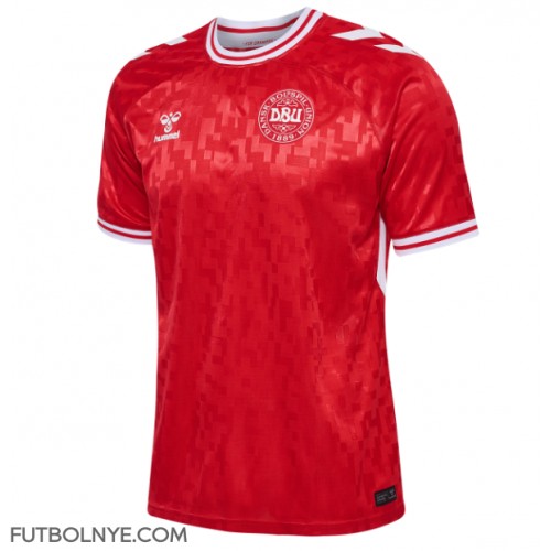 Camiseta Dinamarca Primera Equipación Eurocopa 2024 manga corta